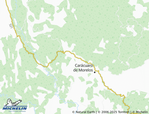 MICHELIN Barranca de Armenta map - ViaMichelin