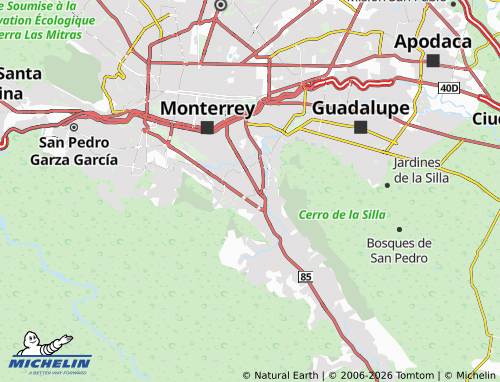 Mapa MICHELIN Brisas Diamante - ViaMichelin