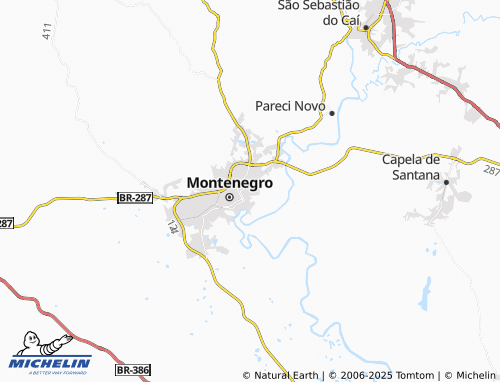 MICHELIN Ferroviário map - ViaMichelin