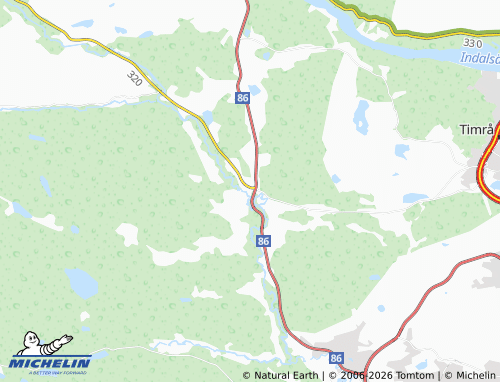 MICHELIN Kovland map - ViaMichelin