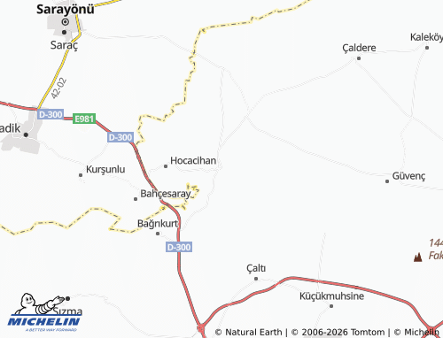 MICHELIN Meydanköy map - ViaMichelin