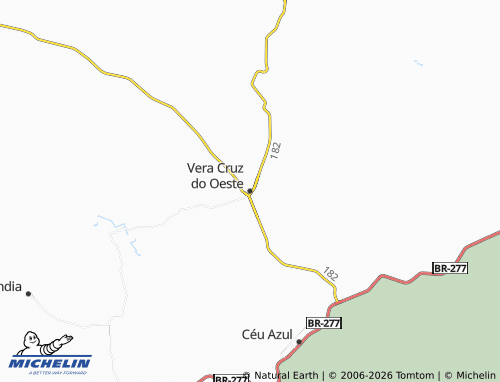 Mappa MICHELIN Vera Cruz do Oeste - ViaMichelin