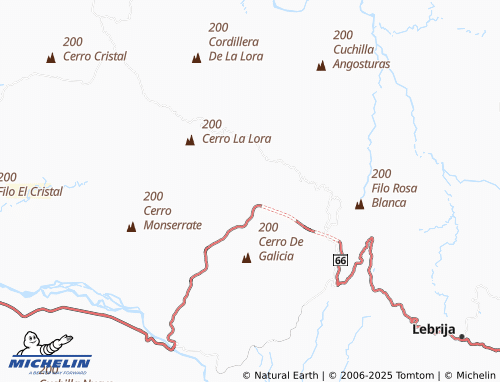 MICHELIN La Girona map - ViaMichelin