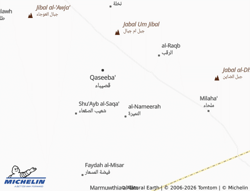 MICHELIN-Landkarte Abu Sawasi - ViaMichelin