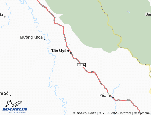 Mapa MICHELIN Thân Thuộc - ViaMichelin
