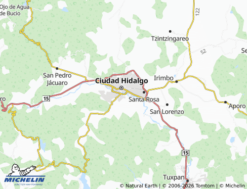 Mapa MICHELIN El Bosque - ViaMichelin