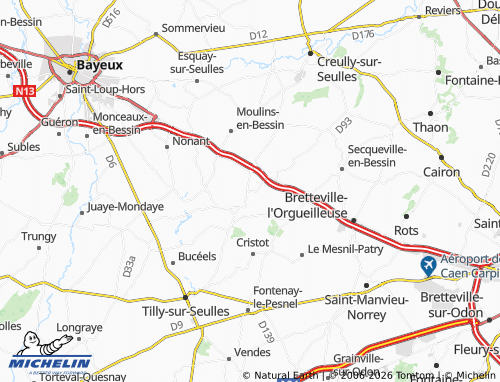 MICHELIN Loucelles map - ViaMichelin