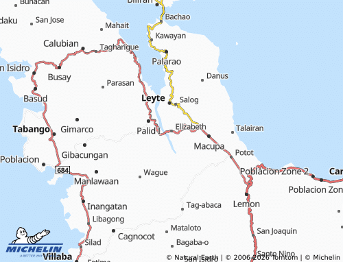 MICHELIN Elizabeth map - ViaMichelin