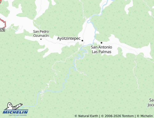 Carte MICHELIN Llano Tortuga - ViaMichelin