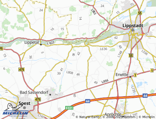 MICHELIN Lohe map - ViaMichelin