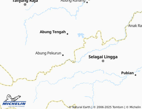 MICHELIN Ogan Campang map - ViaMichelin