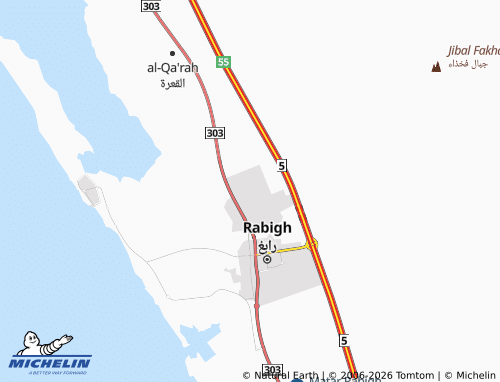 MICHELIN-Landkarte al-Na'eem - ViaMichelin