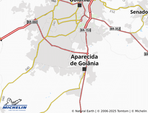Carte MICHELIN Parque Industrial Santo Antônio - ViaMichelin