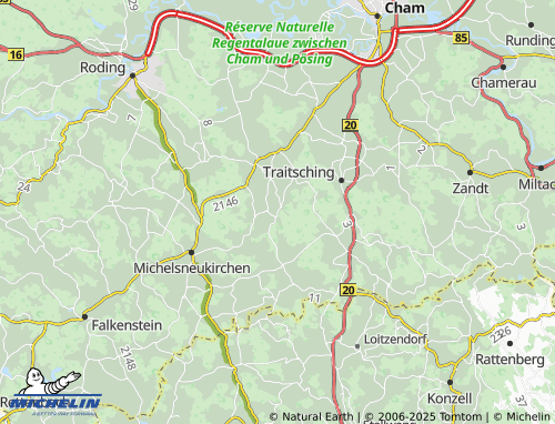 MICHELIN-Landkarte Neuhaus - ViaMichelin