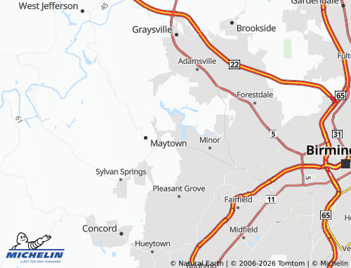 Mappa MICHELIN Mulga - ViaMichelin