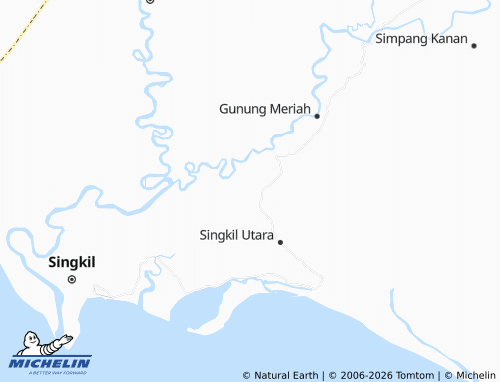 MICHELIN Sebatang map - ViaMichelin