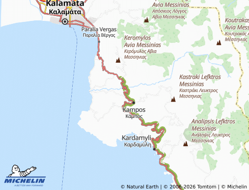 MICHELIN Platoma map - ViaMichelin