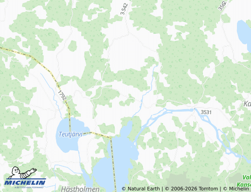 MICHELIN-Landkarte Joensuu - ViaMichelin