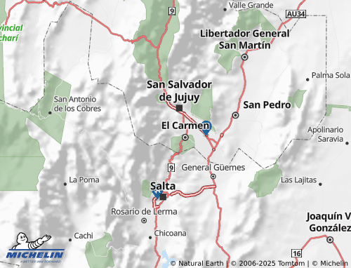 MICHELIN San Antonio map - ViaMichelin