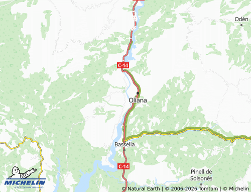 Mapa MICHELIN Trago - ViaMichelin
