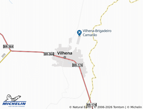 Carte MICHELIN Alto Alegre - ViaMichelin