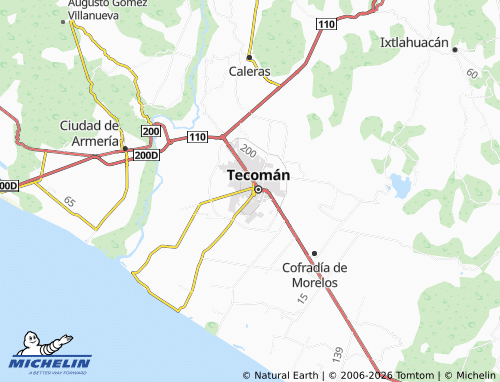 Mappa MICHELIN La Palmita - ViaMichelin