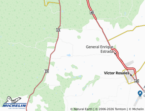 Mappa MICHELIN Adjuntas del Peñasco - ViaMichelin