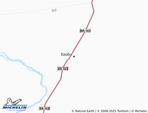 MICHELIN Itaúba map - ViaMichelin