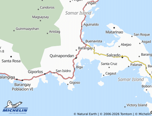 Mappa MICHELIN Quinapondan - ViaMichelin