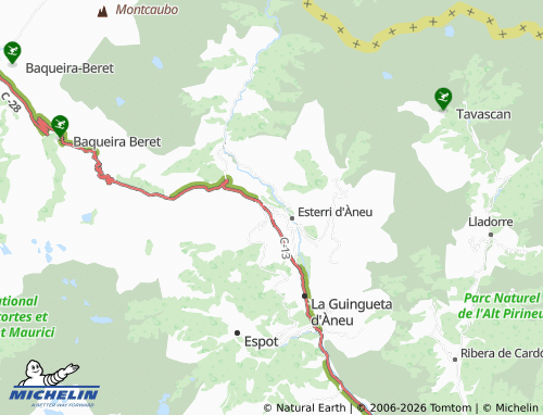 Mappa MICHELIN València d'Àneu - ViaMichelin