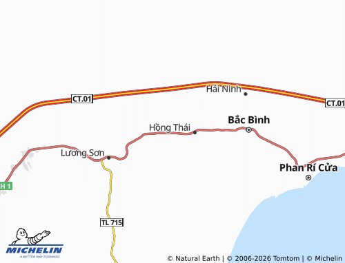 Mapa MICHELIN Phan Thanh - ViaMichelin