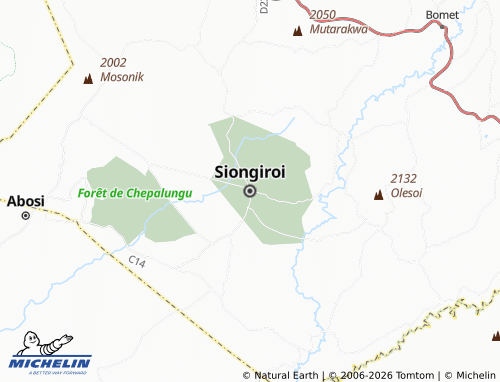 Mappa MICHELIN Siongiroi - ViaMichelin