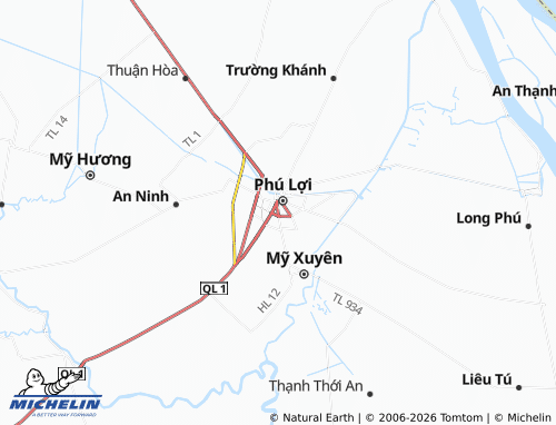 Mapa MICHELIN Phường 3 - ViaMichelin