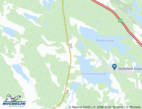 Carte MICHELIN Långviken - ViaMichelin