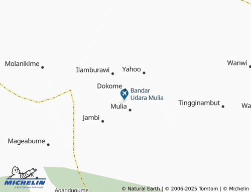 MICHELIN Trikora map - ViaMichelin