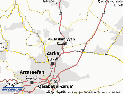 MICHELIN Al Hashemiyah map - ViaMichelin