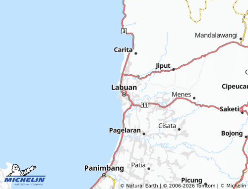 Mapa MICHELIN Labuan - ViaMichelin