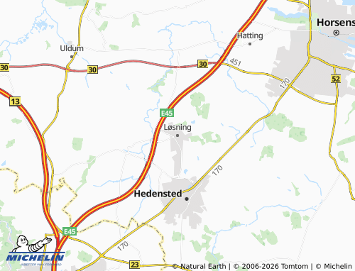 Mapa MICHELIN Løsning - ViaMichelin