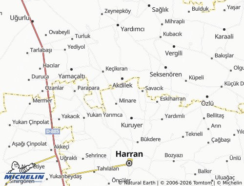 MICHELIN Giyimli map - ViaMichelin