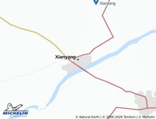 MICHELIN Xianyang map - ViaMichelin