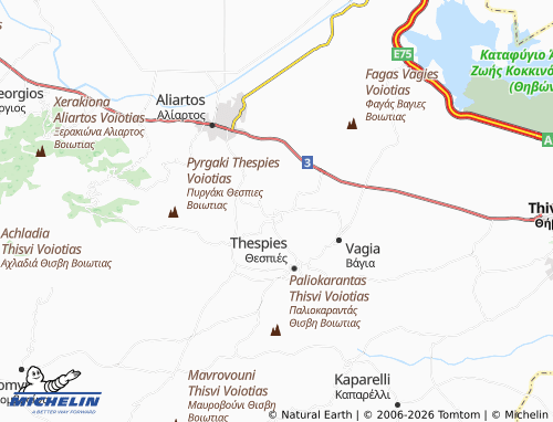 Carte MICHELIN Mavrommati - ViaMichelin