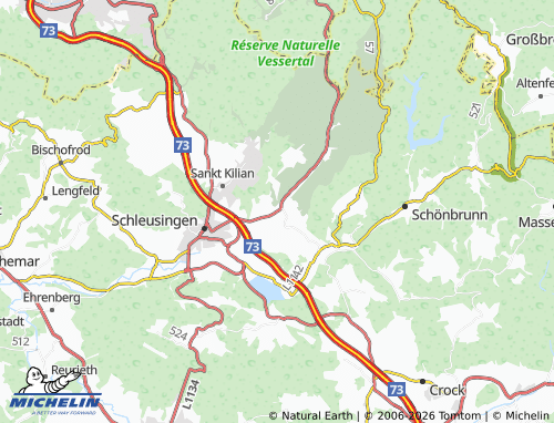 Mapa MICHELIN Hinternah - ViaMichelin