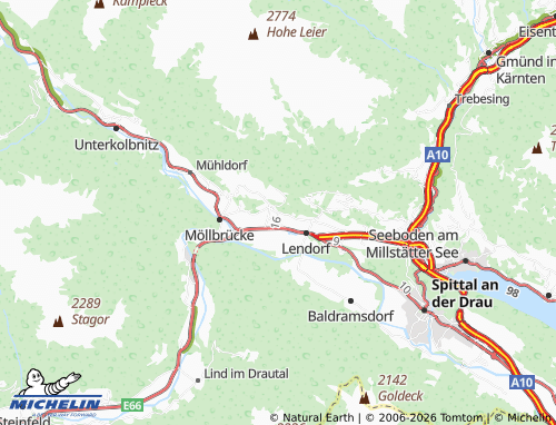MICHELIN Steindorf map - ViaMichelin