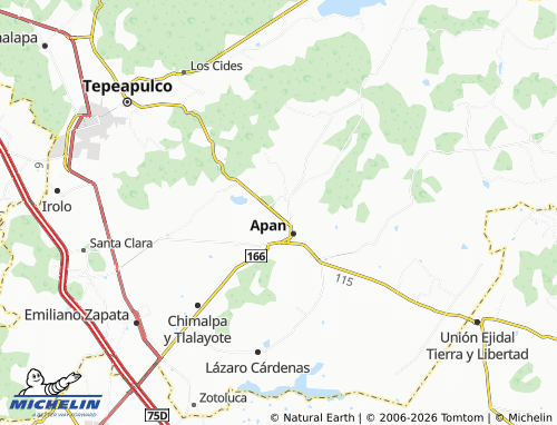 Mapa MICHELIN Las Peñitas - ViaMichelin