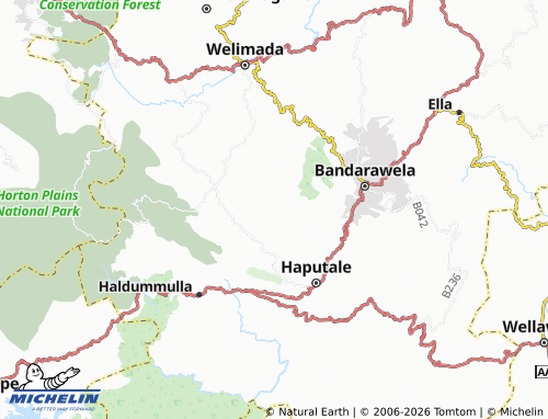 Mappa MICHELIN Aluthwela - ViaMichelin