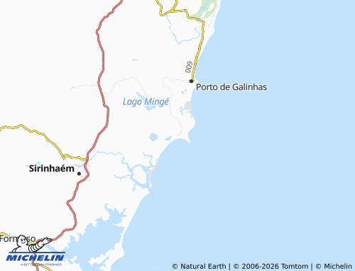 Mapa MICHELIN Serrambi - ViaMichelin