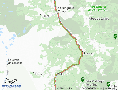 MICHELIN-Landkarte Baiasca - ViaMichelin