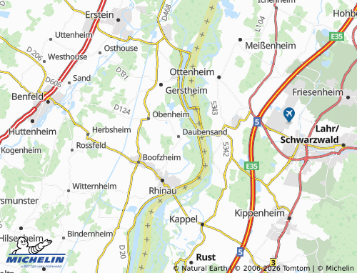 Mapa MICHELIN Daubensand - ViaMichelin