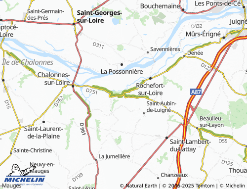 MICHELIN La Haie Longue map - ViaMichelin