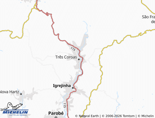 Mappa MICHELIN Centro - ViaMichelin